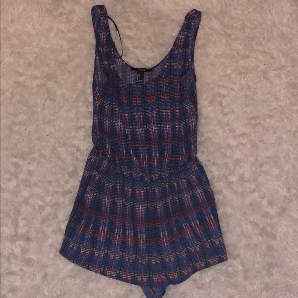 Forever 21 multicolored romper